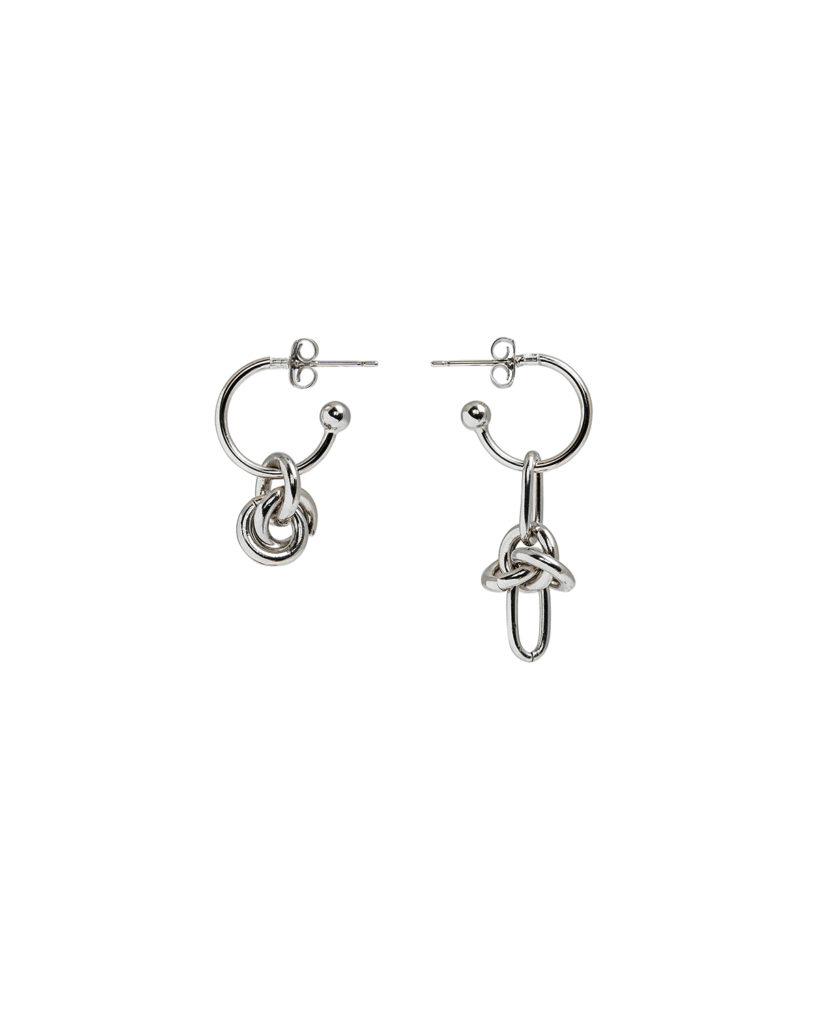 Daria palladium earrings